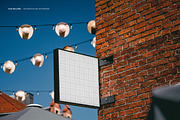 Street Sign on Brick Wall Mockup, an Advertising Mockup by creatsy5 (Thumbnail 2 of 3)