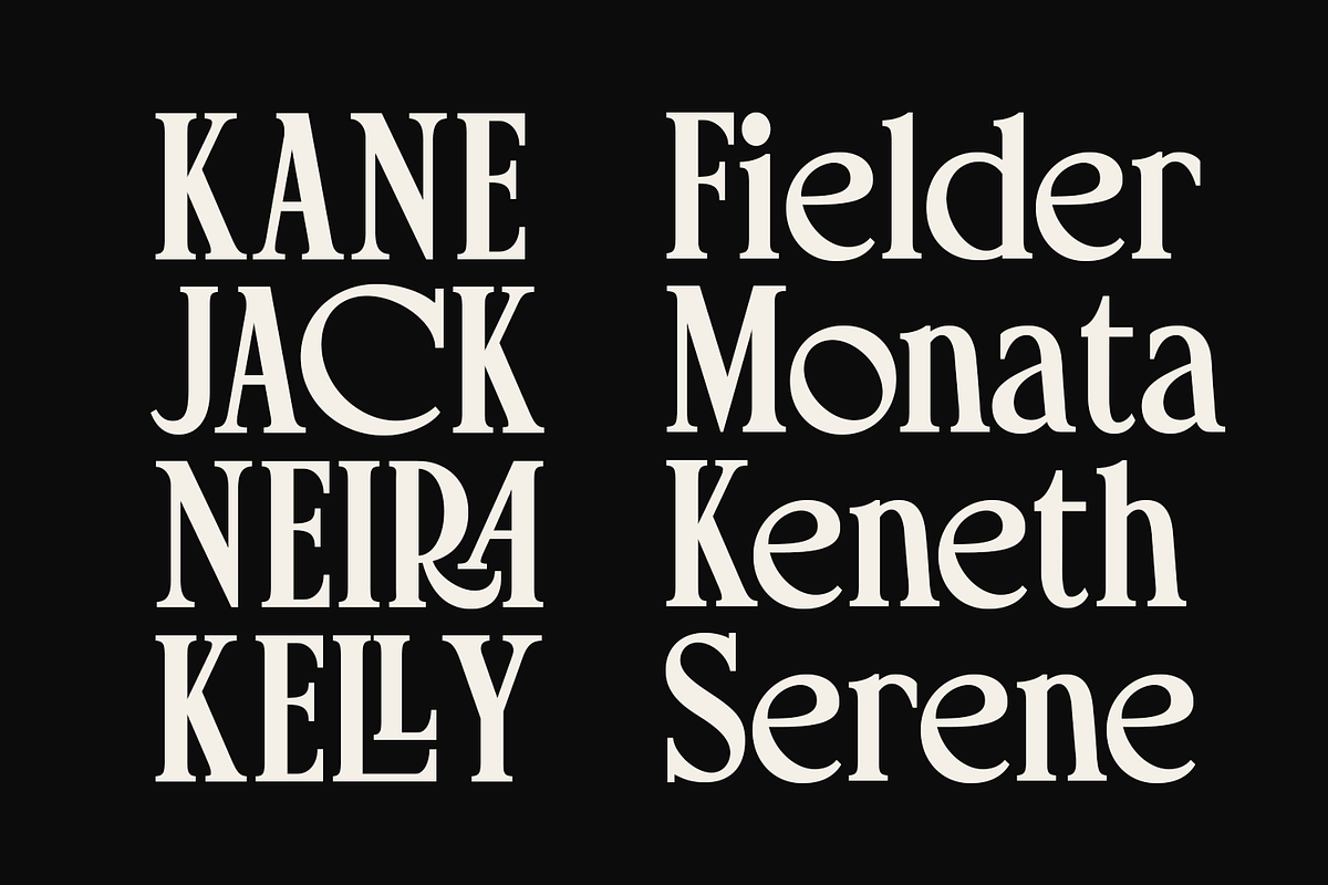 Charles Rosie - Luxury Serif, a Serif Font by Viswell (Photo 10 of 10)