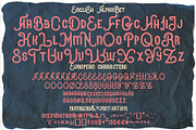 Stranger humanoid font and designs, a Symbol Font by Heather_insane (Thumbnail 2 of 8)