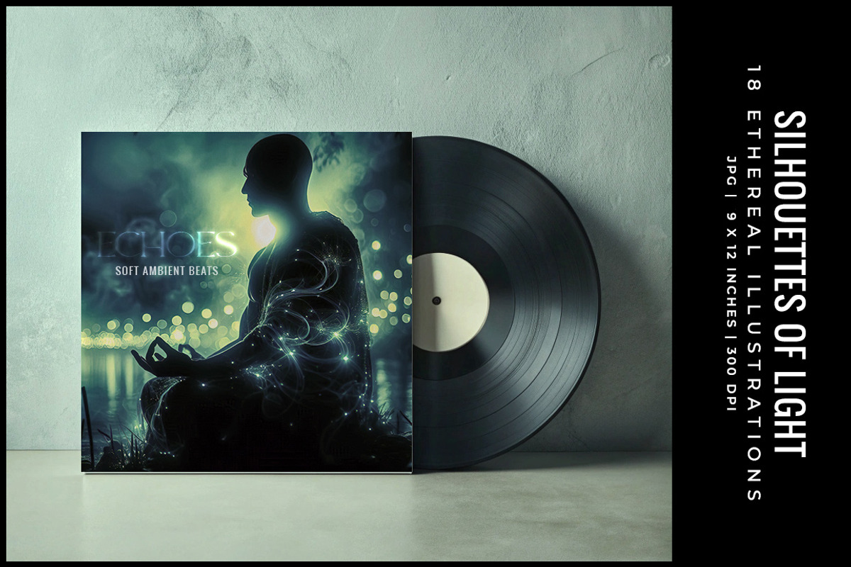 Silhouettes of Light, a Person Illustration by Digital Art Creations (Photo 7 of 7)