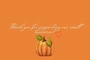 Pumpkin Fall Baby Shower Invite, an Invitation Template by Patterndigitpics (Thumbnail 6 of 6)