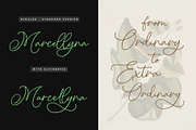 Marcellyna - Soft Luxury Script, a Script Font by Inviline.co (Thumbnail 7 of 12)
