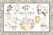 Cottage Tea & Blooms Collection, a Seasonal Illustration by Anna Druzhkova (Thumbnail 1 of 24)