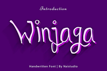 Winjaga - Elegant Latin Font