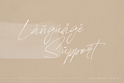 Polymath - organic script font, a Script Font by Only Fonts (Thumbnail 9 of 10)