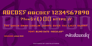 Blinddate™, a Sans Serif Font by MINDCANDY (Thumbnail 1 of 2)