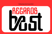 Following Harmony Font, a Sans Serif Font by 177Studio (Thumbnail 4 of 8)