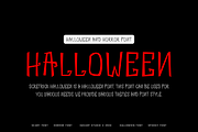 Scretrick Halloween Font, a Sans Serif Font by Iqsiart Studio (Thumbnail 2 of 6)