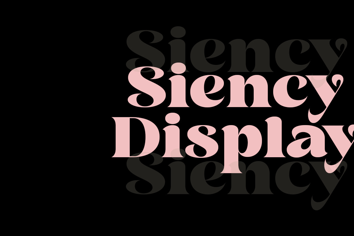 Siency Display, a Serif Font by InkwellTypeCo (Photo 10 of 11)