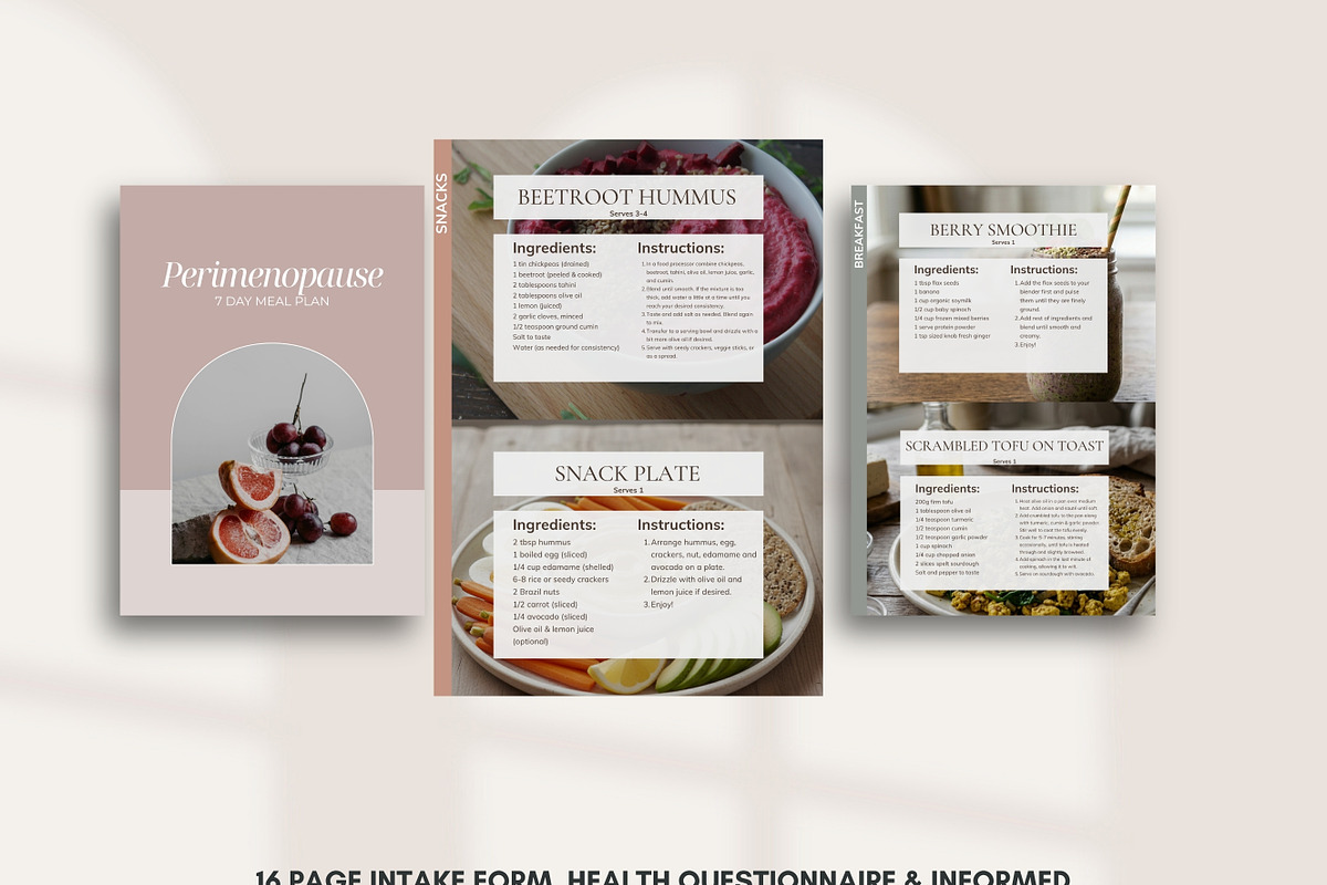 Menopause Canva Template Bundle, a Social Media Template by Naturopath Hub (Photo 7 of 10)