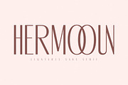Hermooun Ligatures Sans Serif Font, a Sans Serif Font by Storytype Studio (Thumbnail 1 of 15)