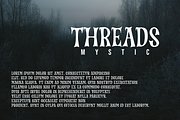 Treads Mystic - Display Font, a Serif Font by ivan_artnivora (Thumbnail 2 of 4)
