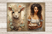 Victorian Easter Junk Journal Kit, a Seasonal Illustration by GlamArtZhanna (Thumbnail 10 of 10)