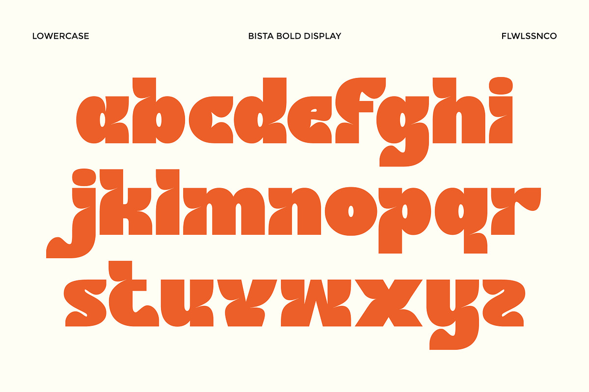 Bista - Bold Display Font, a Font by Flawless And Co (Photo 7 of 10)