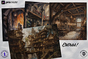 Procreate, Enchanted Realms, a Brush Add-On by Studio.Valhalla (Thumbnail 4 of 8)
