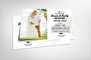 Invitation Postcard Template, a Card Template by graphicforest (Thumbnail 1 of 3)