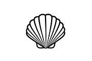 Shell Silhouette Vector Bundle, an Illustration by hafijul (Thumbnail 11 of 48)