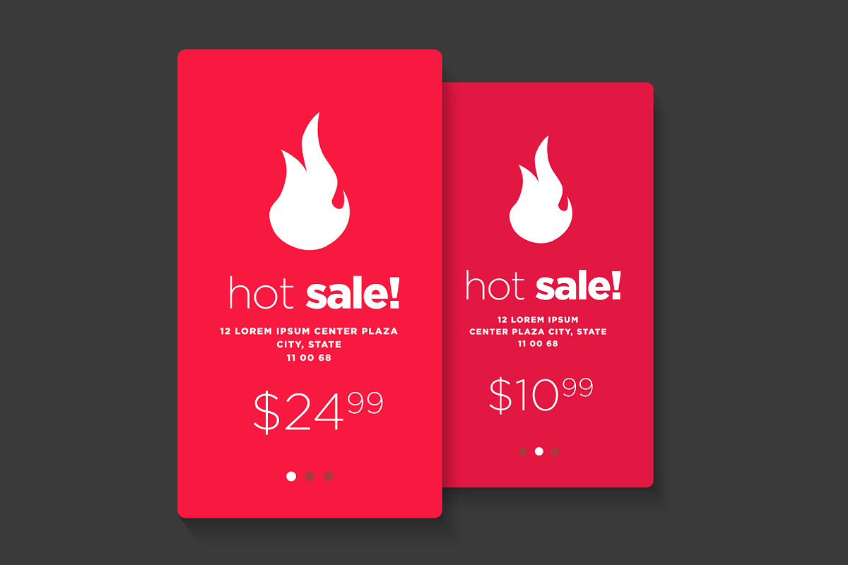 Set of Sale and Discount Banners, a Flyer Template by Orange Graphics (Photo 5 of 6)