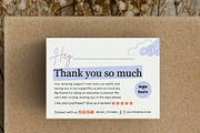 Small Business Thank You Card, a Templates & Theme by Elegant_Studio44 (Thumbnail 3 of 4)
