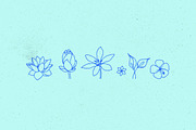 Greenhouse Tropical Flowers & Leaves, an Illustration by Elevens (Thumbnail 8 of 8)