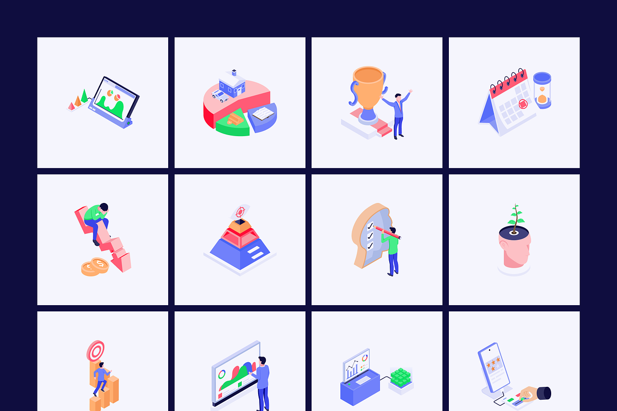 Corporate and Enterprise Bundle, a Finance Illustration by Vectors Market (Photo 7 of 12)