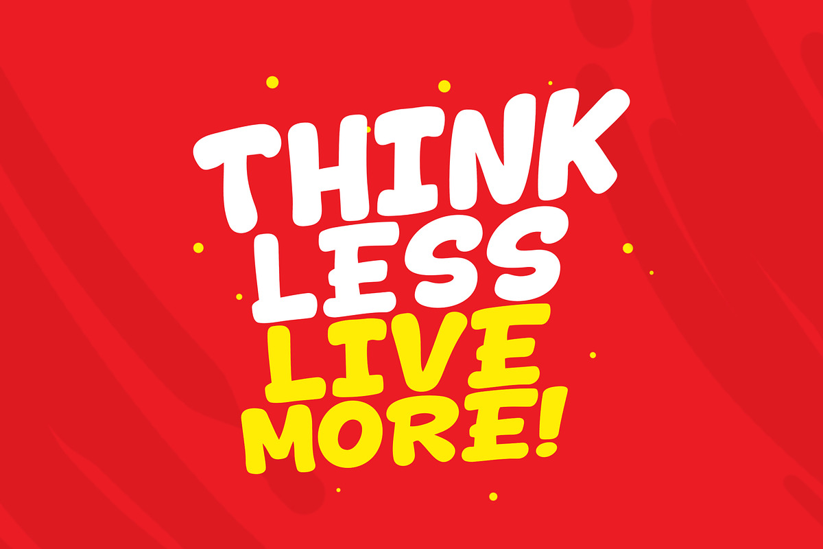 Magic Red, a Sans Serif Font by khurasan (Photo 2 of 4)