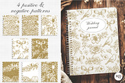 Golden Baroque Wedding collection, a Decorative Illustration by marie dricot (Thumbnail 7 of 9)
