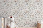 Whimsical Charm Vintage Patterns, a Pattern Graphic by Olya Creative (Thumbnail 3 of 13)