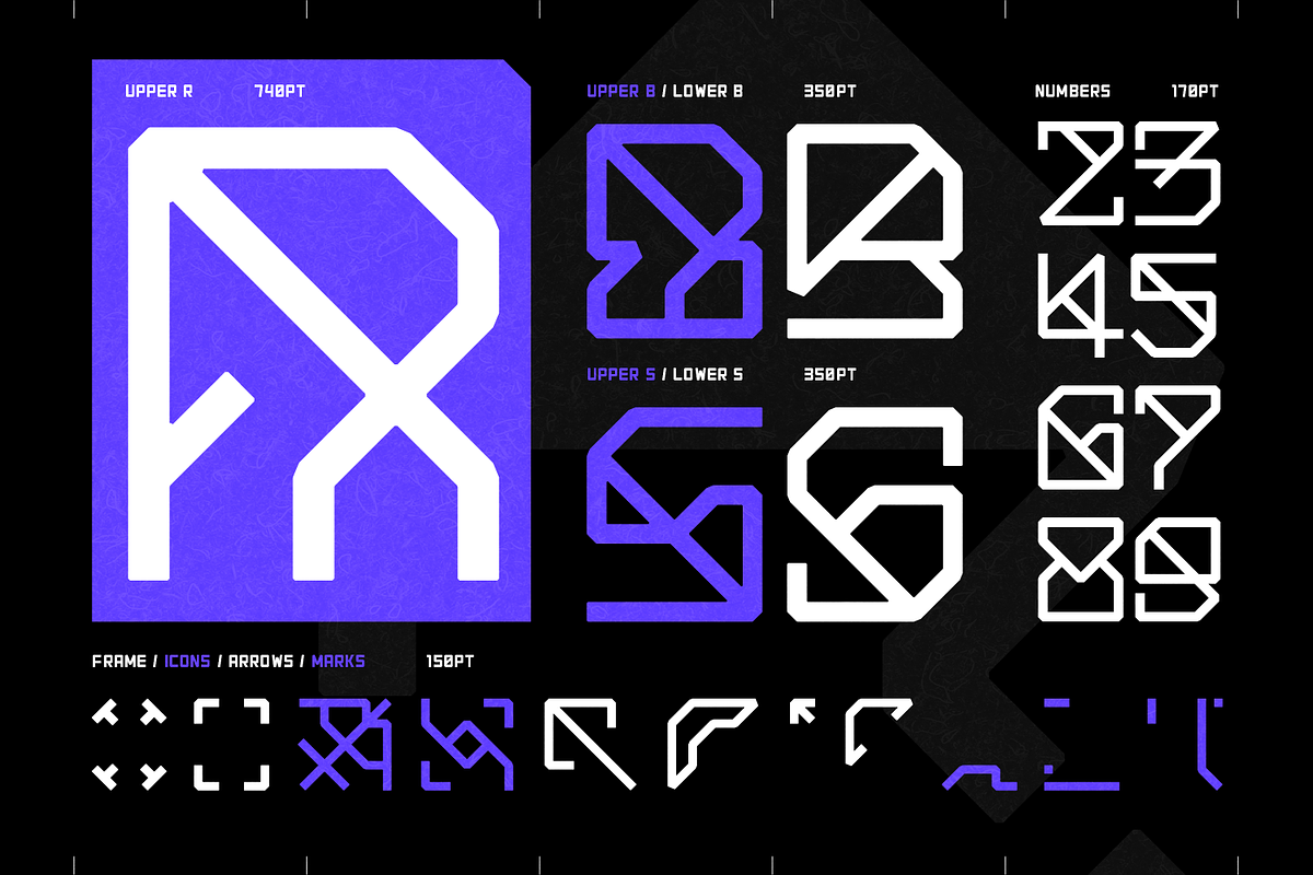 V3CKT0R Futuristic Typeface, a Font by Alex-Banks Type (Photo 2 of 6)
