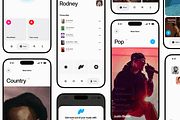 Sonari - AI Music Player UI Kit, an App Template by Moyin (Thumbnail 4 of 5)