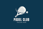 Padel Club Tennis Ball Logo Sports, a Branding & Logo Template by Signatoro (Thumbnail 2 of 3)