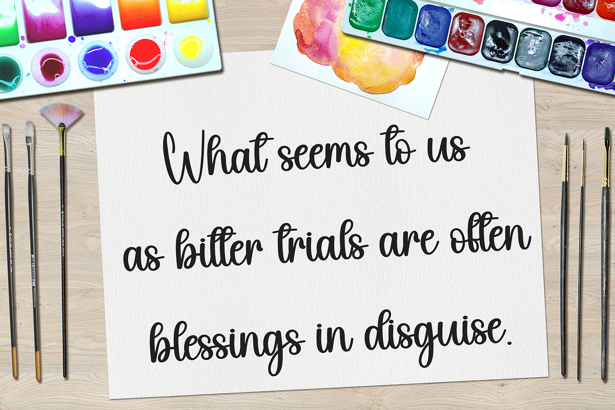 Grandma | Script Font, a Handwritten Font by Scratchones (Photo 3 of 8)