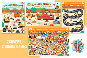 Construction Site Games For Kids