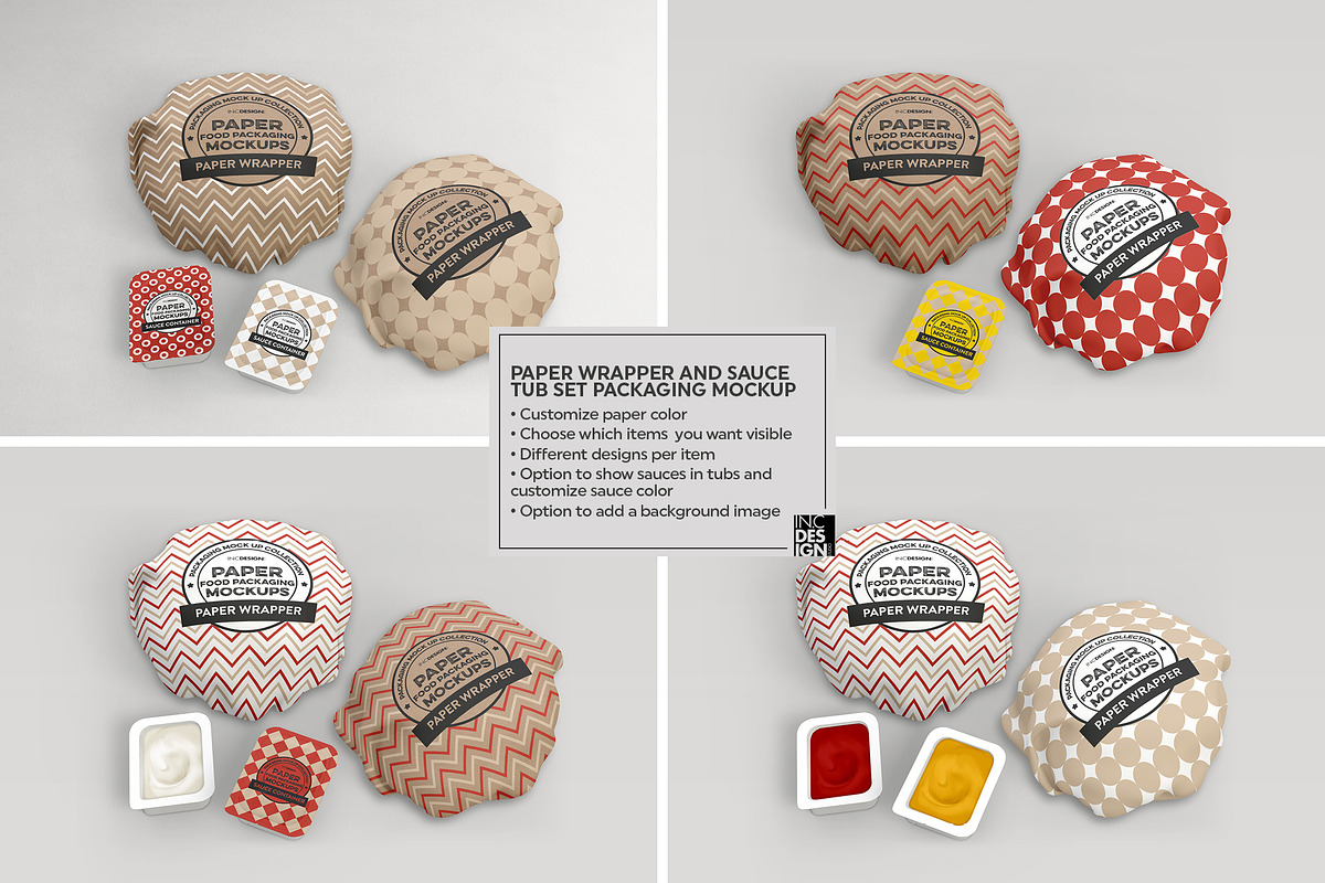 VOL.15 Food Box Packaging Mockups, a Packaging Mockup by INCDesign (Photo 16 of 21)
