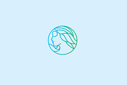 beauty and hair logo feminine, a Branding & Logo Template by Mariyana (Thumbnail 4 of 5)
