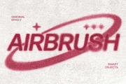 Airbrush Text Effect, a Layer Style Add-On by Design Squad (Thumbnail 1 of 3)