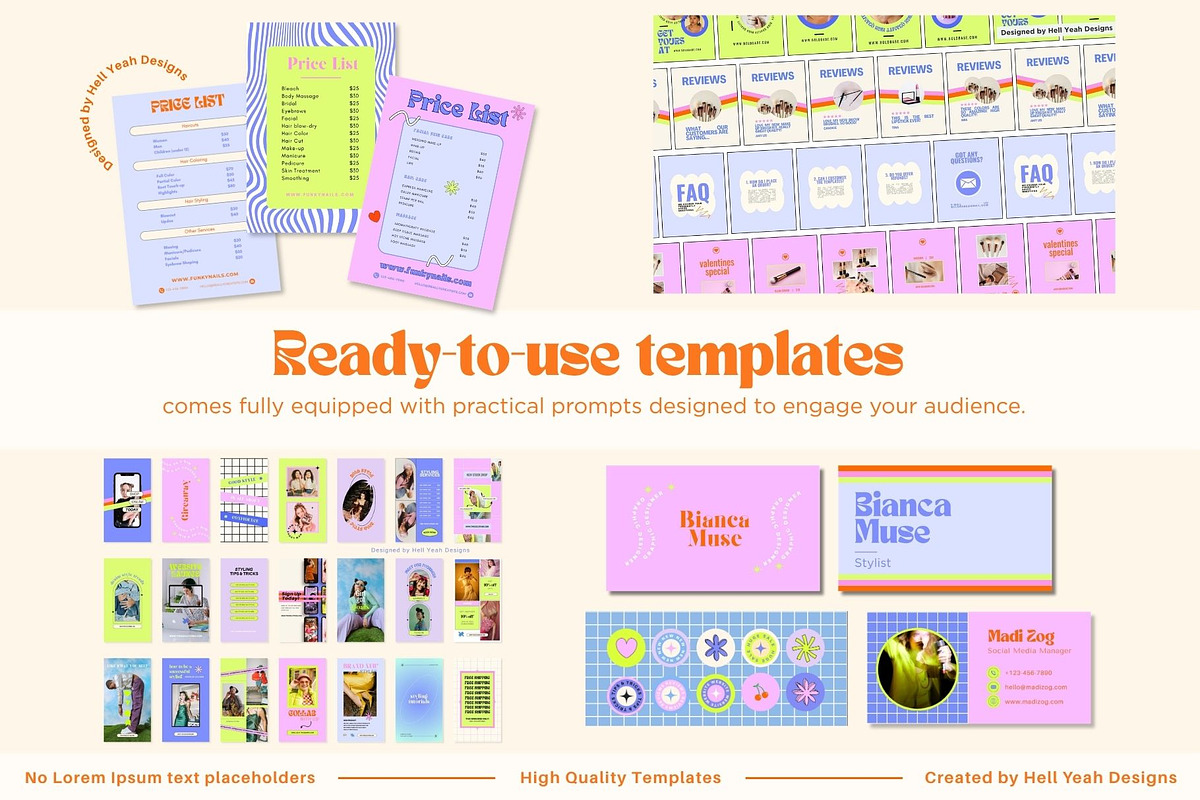 Ecommerce Branding Starter Kit Canva, a Branding & Logo Template by Hell Yeah Designs (Photo 11 of 11)