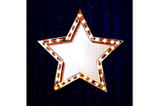Star shaped gold frame, a Graphic by Aromeo (Thumbnail 2 of 2)