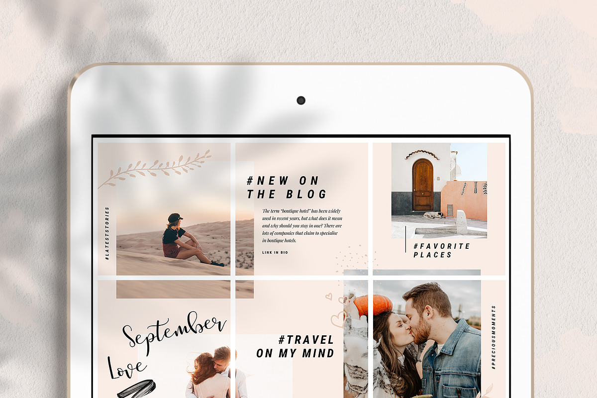 #InstaGrid 5 - Canva Puzzle Template, a Social Media Template by SilverStag Type Foundry (Photo 5 of 15)