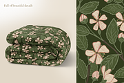 Vintage Apple Blossom & Swallows, a Pattern Graphic by PenguinArtStudio (Thumbnail 10 of 15)