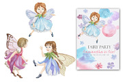 Flower fairies. watercolor set, an Illustration by Love Watercolor Store (Thumbnail 4 of 8)