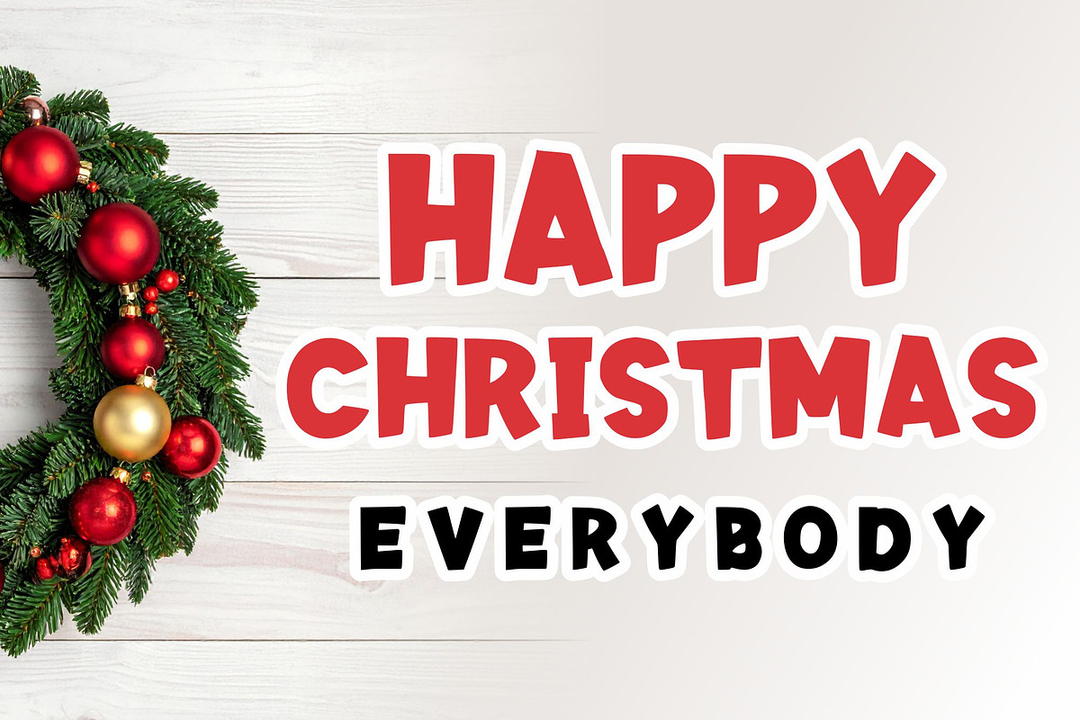 Cupcake Christmas, a Font by Limited.studio (Photo 4 of 8)