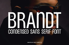 CS Brandt – Condensed Font