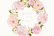 Flower Clip Art - Romantique Garden, an Illustration by Create The Cut (Thumbnail 2 of 3)