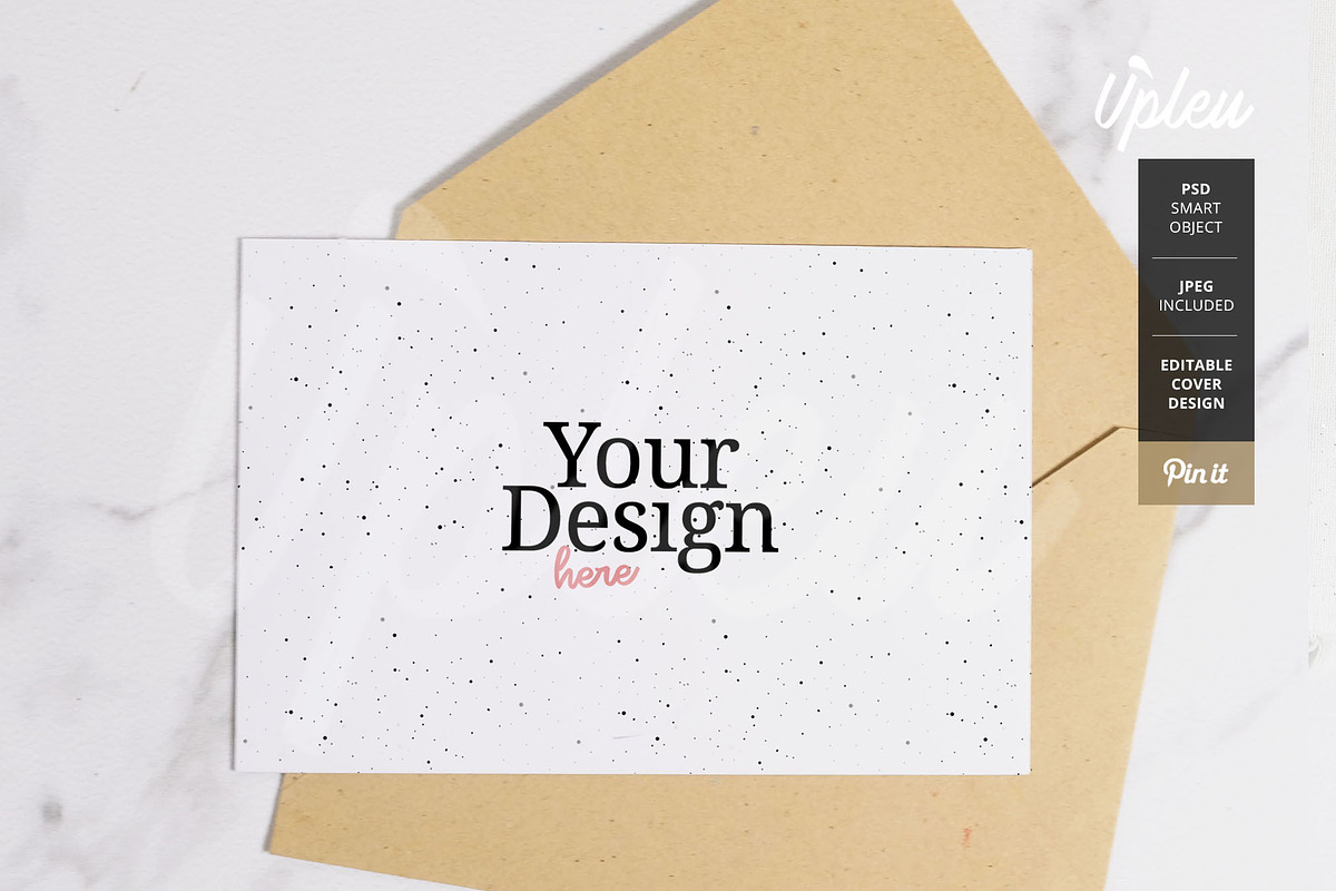 4 x 6 Card Mock Up 9, a Print Template by ariodsgn