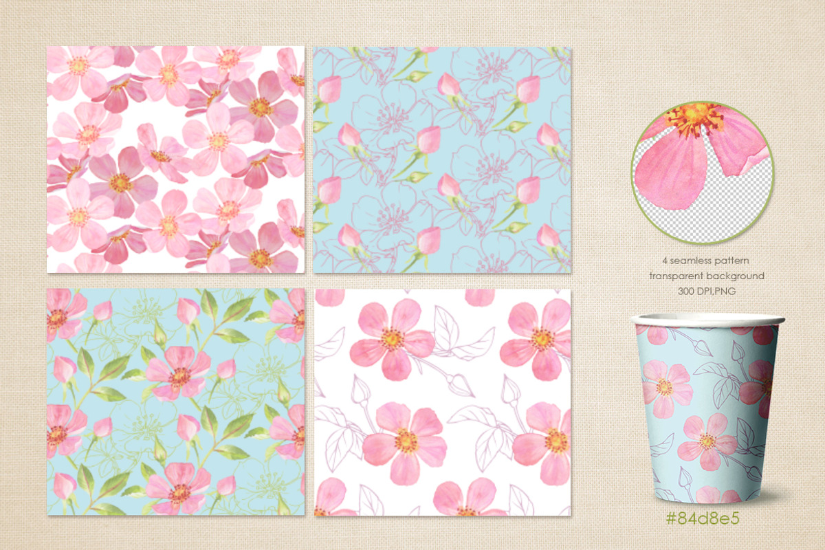 Wild Rose collection, an Illustration by oKOLOstyle (Photo 2 of 8)