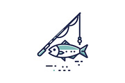 Minimal Fishing Rod, an Object Graphic by yasushie (Thumbnail 4 of 16)