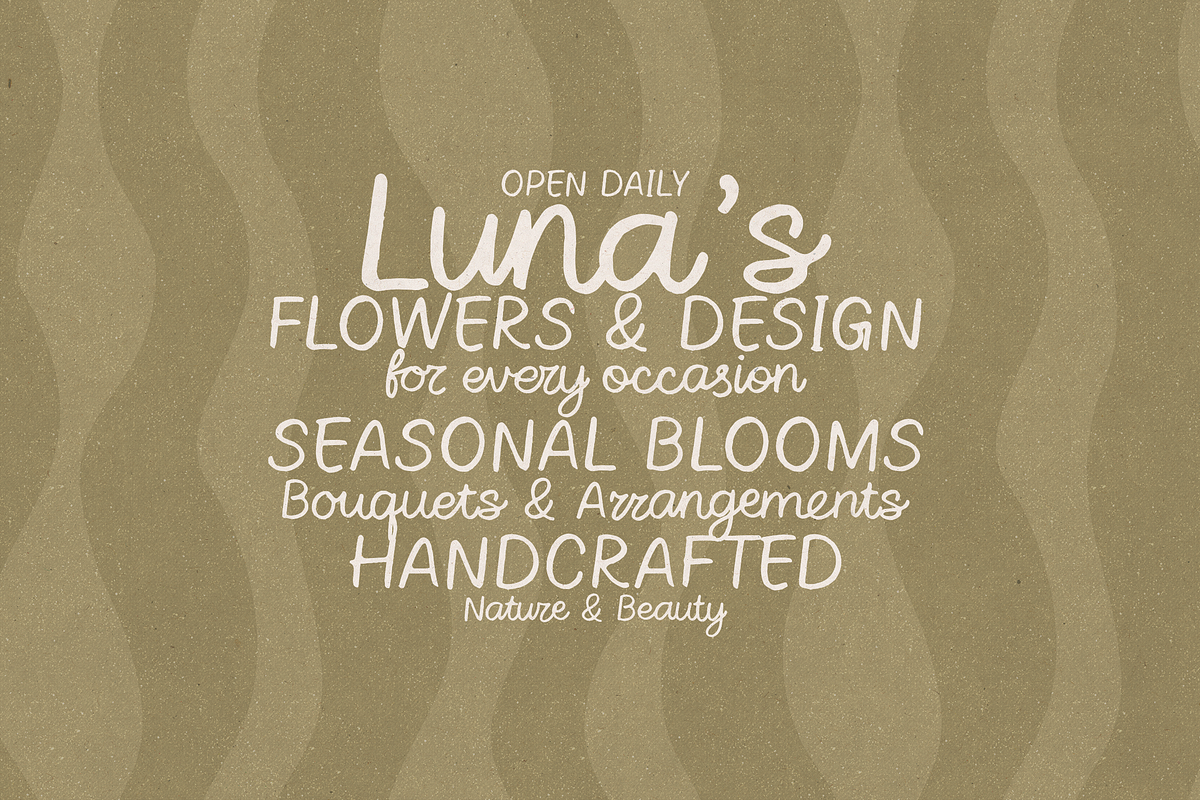 Newstalgia - Handwritten Font Script, a Handwritten Font by VP Fonts (Photo 4 of 21)