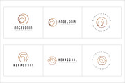 300 Geometric Premade Logo Bundle, a Branding & Logo Template by XpertgraphicD (Thumbnail 14 of 63)