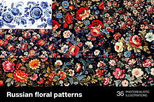 Russian Floral Patterns